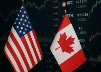 США и Канада контролируют четверть мировых криптовалютных транзакций